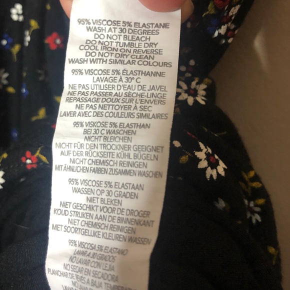 Floral print short sleeve jumpsuit - Picture 3 of 3